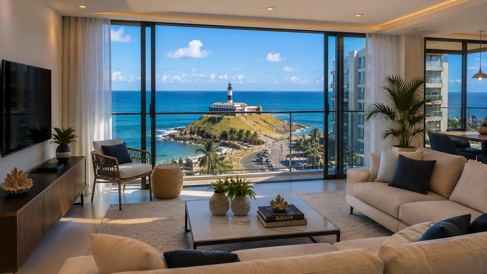 Apartamento com vista para Bahia
